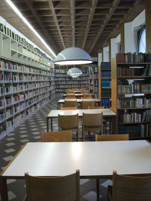 Immagine della nuova biblioteca